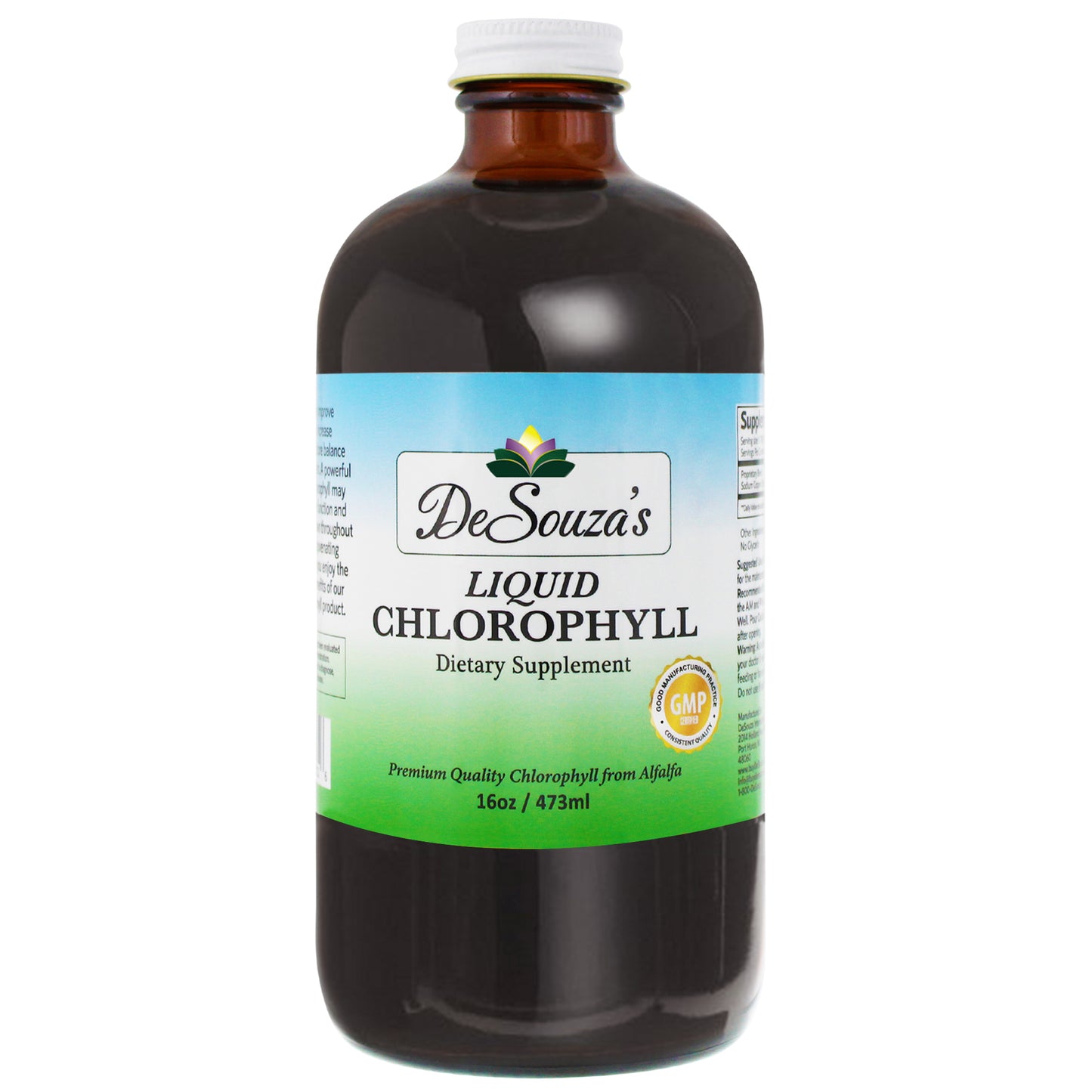 Liquid Chlorophyll from Alfalfa
